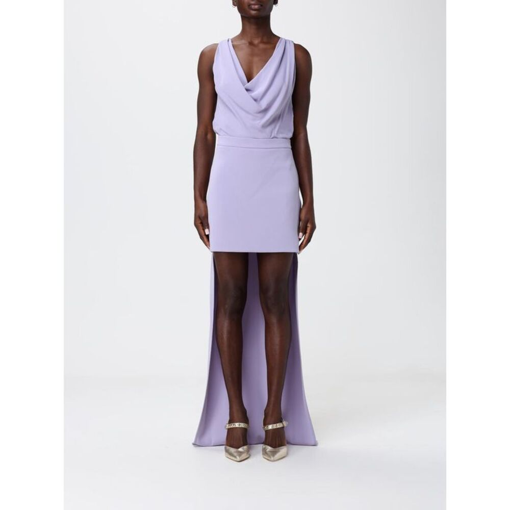 Elisabetta Franchi Dress Woman Violet